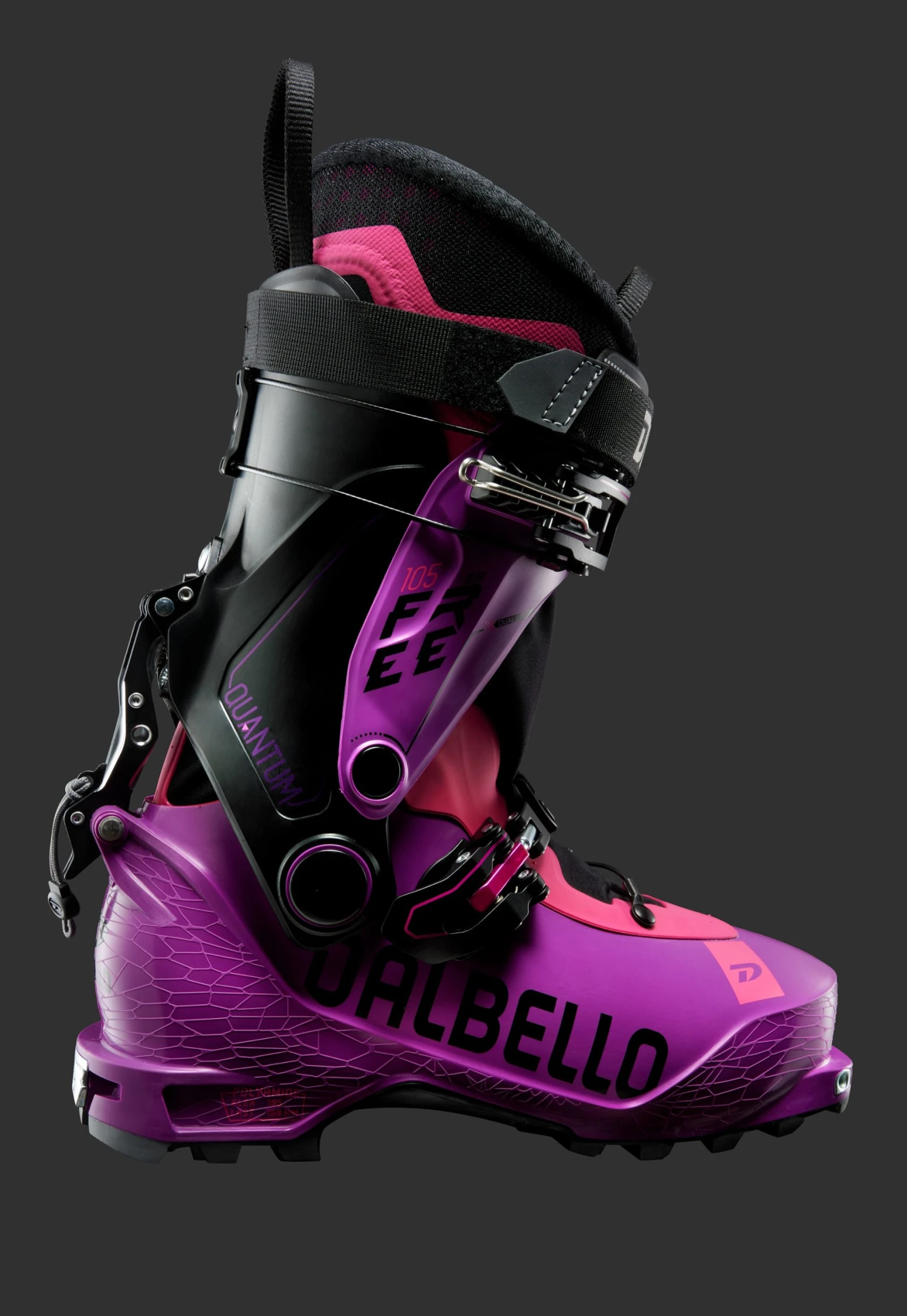 Dalbello Quantum Free 105 Womens Orchid/Black - Bilde 4