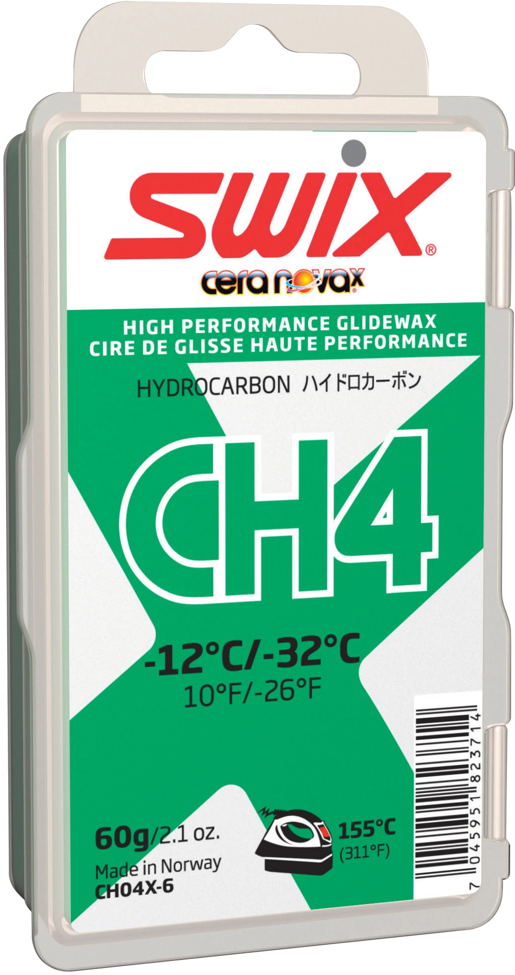 Swix Ch4X Green -12 °C/-32°C 60G
