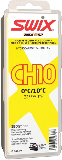 Swix CH10X Yellow, 0°C/10°C, 180g
