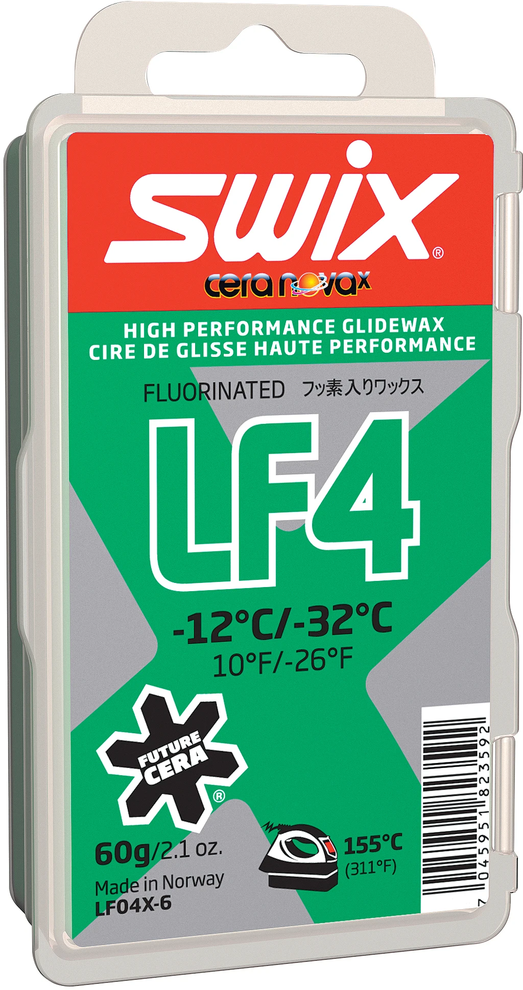 Swix Lf4X Green -12 °C/-32°C 60G