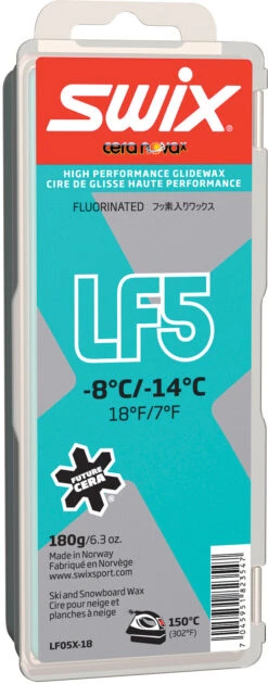 Swix LF5X ,Turquoise, -8°C/-14°C, 180g