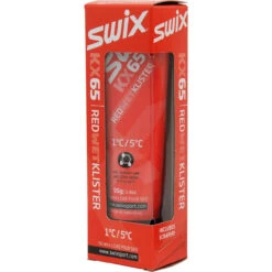 Swix Kx65 Red Klister 1C To 5C