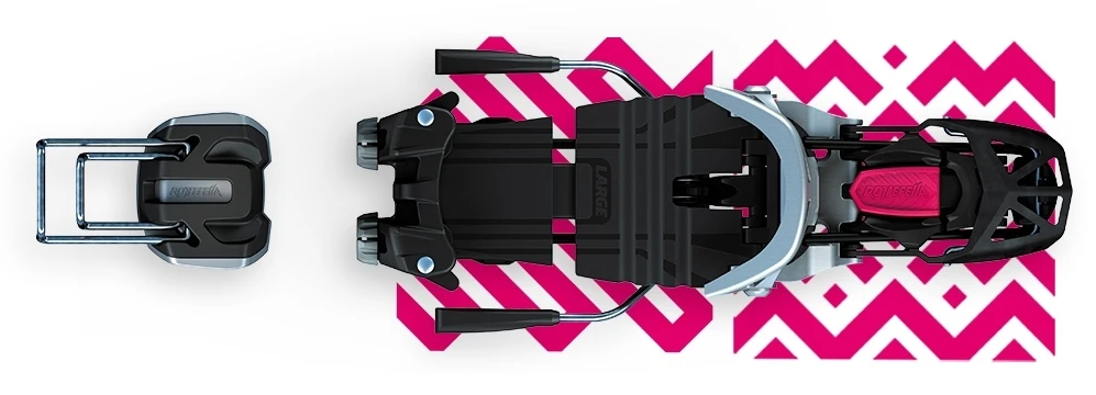 Rottefella Ntn Freedom Kort M/110Mm Stopper Black