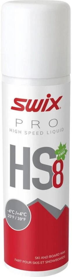 Swix Hs8 Liq. Red -4°C/+4°C 125Ml